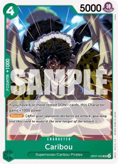 Caribou OP07-023 500 Years in the Future Card