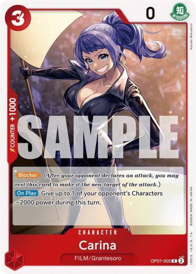Carina OP07-005 500 Years in the Future Card