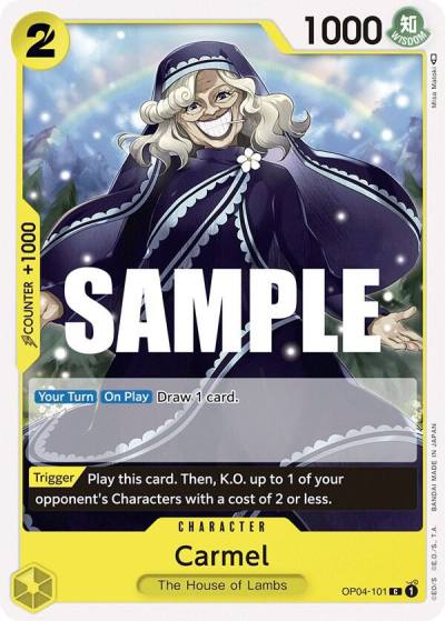 Carmel OP04-101 Kingdoms of Intrigue Card