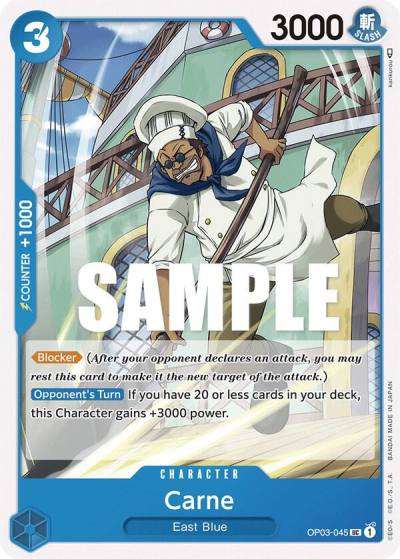 Carne OP03-045 Pillars of Strength Card