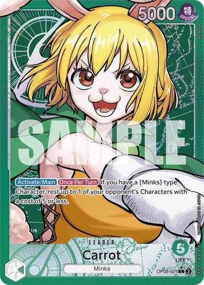 Carrot (021) (Parallel) OP08-021 Two Legends Card