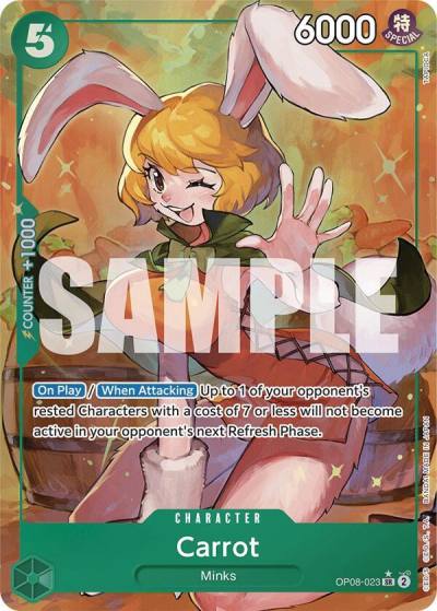 Carrot (023) (Parallel) OP08-023 Two Legends Card