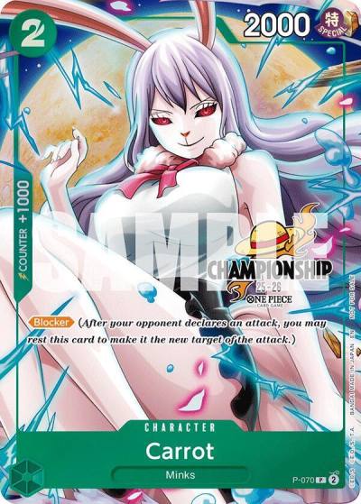 Carrot (CS 25-26 Event Pack Finalist Ver.) P-070 One Piece Promotion Cards Card