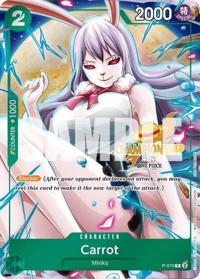 Carrot (CS 25-26 Event Pack) P-070 One Piece Promotion Cards Card