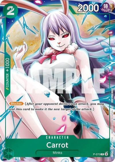 Carrot (Event Pack Vol. 6) P-070 One Piece Promotion Cards Card