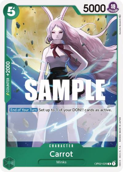Carrot OP02-029 Paramount War Card