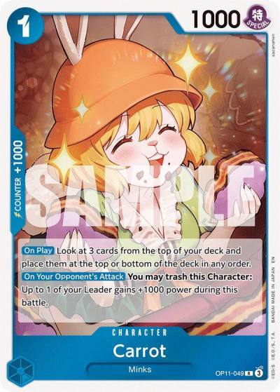 Carrot OP11-049 A Fist of Divine Speed Card