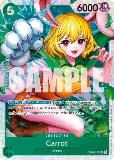 Carrot (Reprint) OP08-023 Premium Booster -The Best- Vol. 2 Card