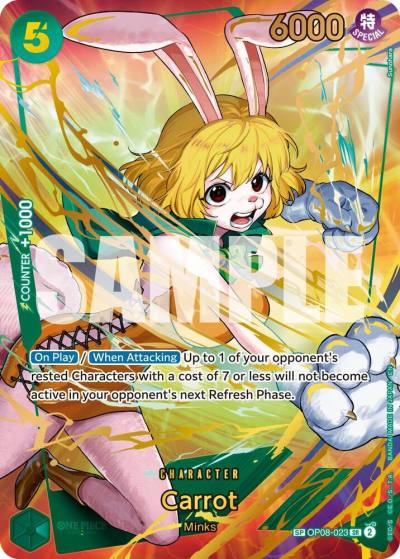 Carrot (SP) OP08-023 Premium Booster -The Best- Vol. 2 Card