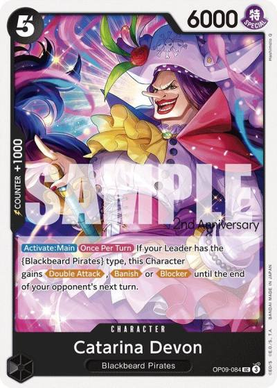 Catarina Devon OP09-084 Emperors in the New World: 2nd Anniversary Tournament Cards Card
