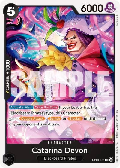 Catarina Devon (Reprint) OP09-084 Premium Booster -The Best- Vol. 2 Card