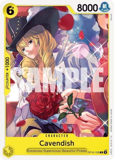 Cavendish (105) OP10-105 Royal Blood Card