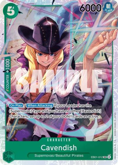 Cavendish EB01-012 Extra Booster: Memorial Collection Card
