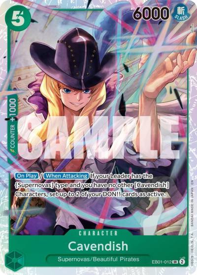 Cavendish - EB01-012 (Reprint) EB01-012 Premium Booster -The Best- Vol. 2 Card
