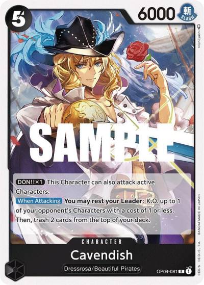 Cavendish OP04-081 Kingdoms of Intrigue Card