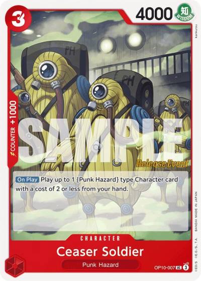 Ceaser Soldier OP10-007 Royal Blood Release Event Cards Card