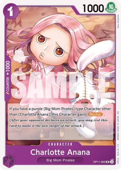 Charlotte Anana OP11-065 A Fist of Divine Speed Card