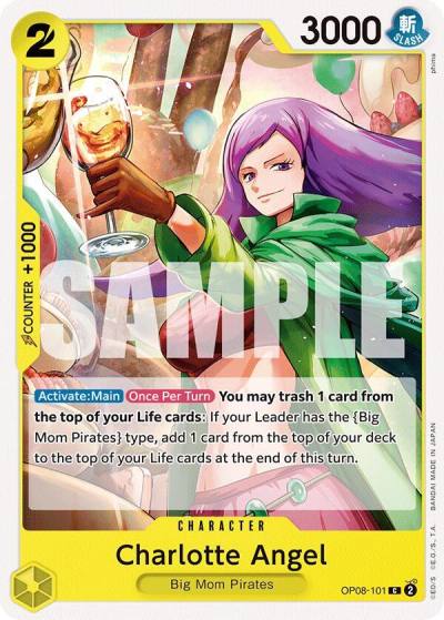 Charlotte Angel OP08-101 Two Legends Card
