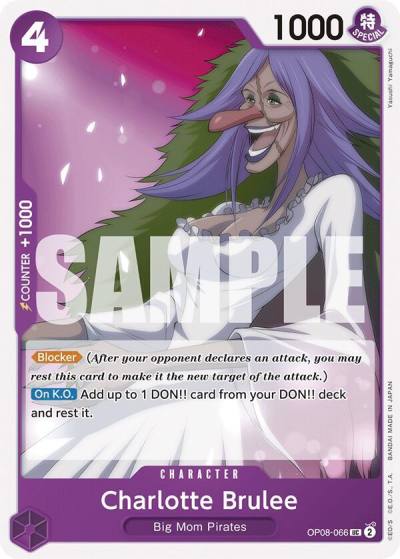 Charlotte Brulee OP08-066 Two Legends Card