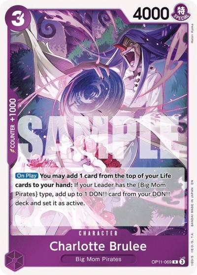 Charlotte Brulee OP11-069 A Fist of Divine Speed Card