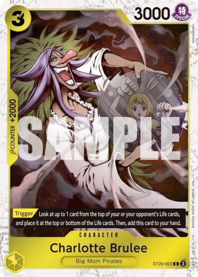 Charlotte Brulee (Pirate Foil) ST20-003 Premium Booster -The Best- Vol. 2 Card
