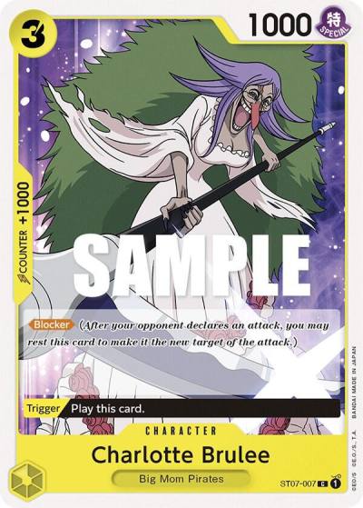 Charlotte Brulee ST07-007 Starter Deck 7: Big Mom Pirates Card