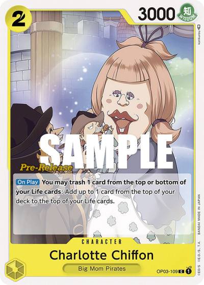 Charlotte Chiffon OP03-109 Pillars of Strength Pre-Release Cards Card