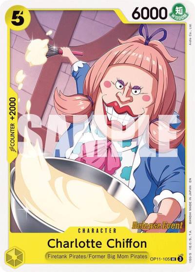 Charlotte Chiffon OP11-105 A Fist of Divine Speed Release Event Cards Card