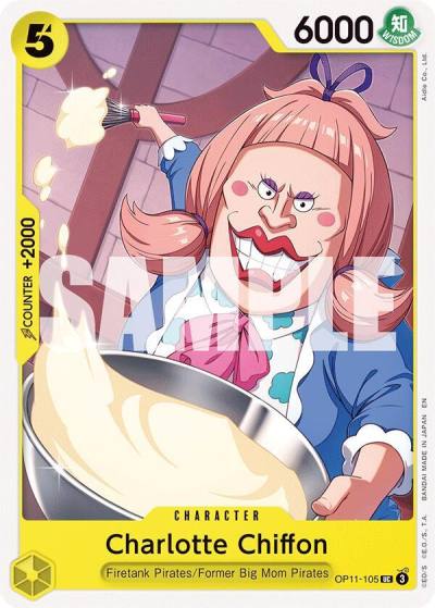Charlotte Chiffon OP11-105 A Fist of Divine Speed Card