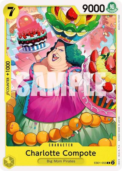 Charlotte Compote EB01-055 Extra Booster: Memorial Collection Card