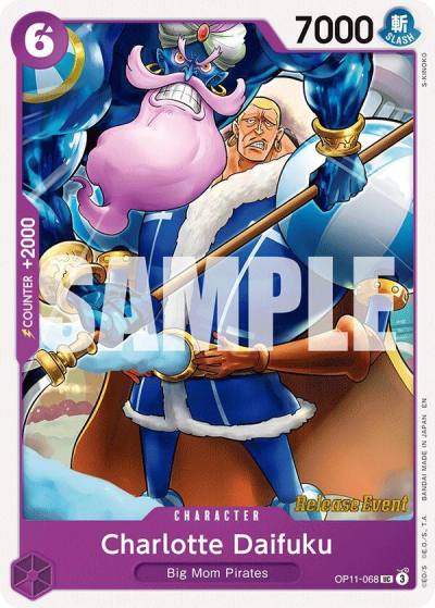 Charlotte Daifuku OP11-068 A Fist of Divine Speed Release Event Cards Card