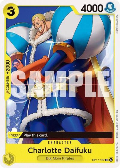 Charlotte Daifuku OP17-107 The World's Strongest Warriors Card