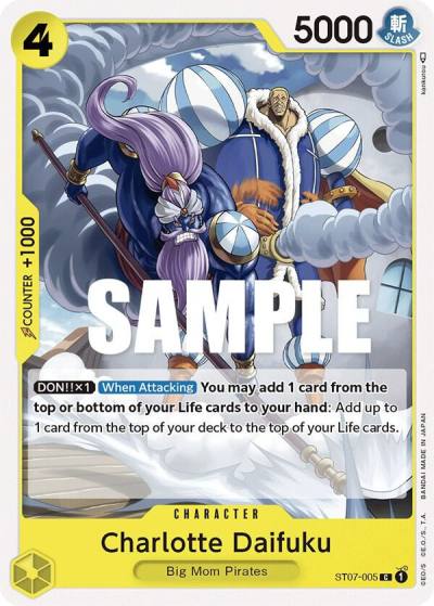 Charlotte Daifuku ST07-005 Starter Deck 7: Big Mom Pirates Card