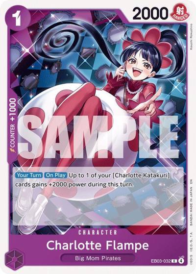 Charlotte Flampe EB03-032 Extra Booster: One Piece Heroines Edition Card