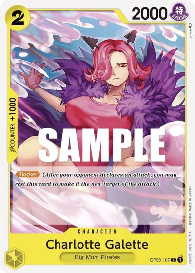 Charlotte Galette OP03-107 Pillars of Strength Card