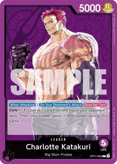 Charlotte Katakuri (062) OP11-062 A Fist of Divine Speed Card