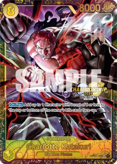 Charlotte Katakuri (Championship 2024) OP03-123 One Piece Promotion Cards Card