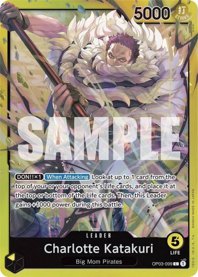 Charlotte Katakuri (OP03-099) OP03-099 Starter Deck 20: YELLOW Charlotte Katakuri Card