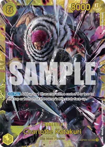 Charlotte Katakuri (Reprint) OP03-123 Premium Booster -The Best- Card