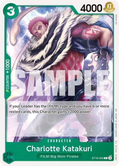 Charlotte Katakuri (Reprint) ST16-003 Premium Booster -The Best- Vol. 2 Card