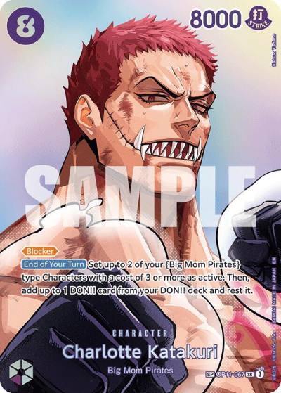 Charlotte Katakuri (SP) OP11-067 The Time of Battle Card