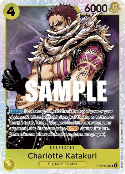 Charlotte Katakuri ST07-003 Starter Deck 7: Big Mom Pirates Card