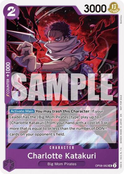 Charlotte Katakuri (Tournament Pack 2025 Vol. 3) OP08-062 One Piece Promotion Cards Card
