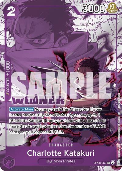 Charlotte Katakuri (Winner Pack 2025 Vol. 3) OP08-062 One Piece Promotion Cards Card