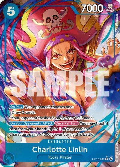 Charlotte Linlin (049) (Alternate Art) OP17-049 The World's Strongest Warriors Card