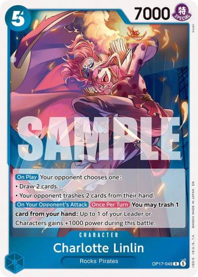 Charlotte Linlin (049) OP17-049 The World's Strongest Warriors Card