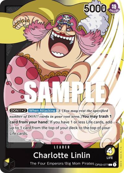 Charlotte Linlin (077) OP03-077 Pillars of Strength Card