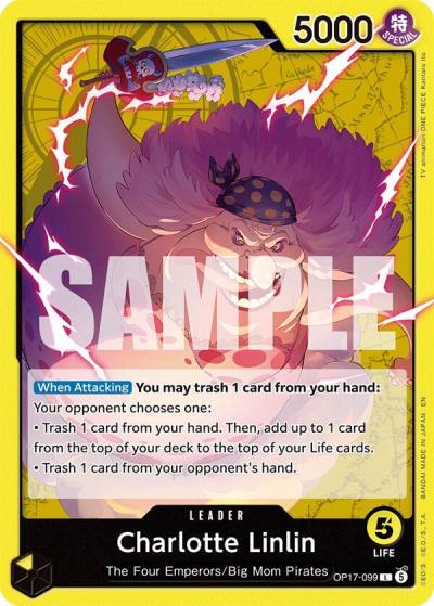 Charlotte Linlin (099) OP17-099 The World's Strongest Warriors Card