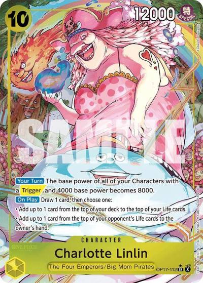 Charlotte Linlin (112) (Alternate Art) OP17-112 The World's Strongest Warriors Card