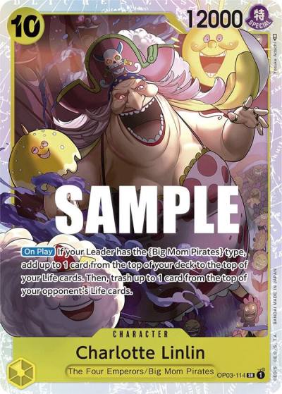 Charlotte Linlin (114) OP03-114 Pillars of Strength Card